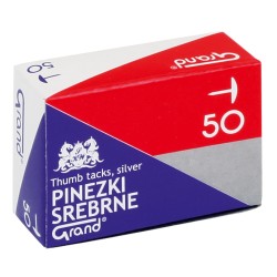 Pinezki GRAND S50 srebrne &8211 A&822110