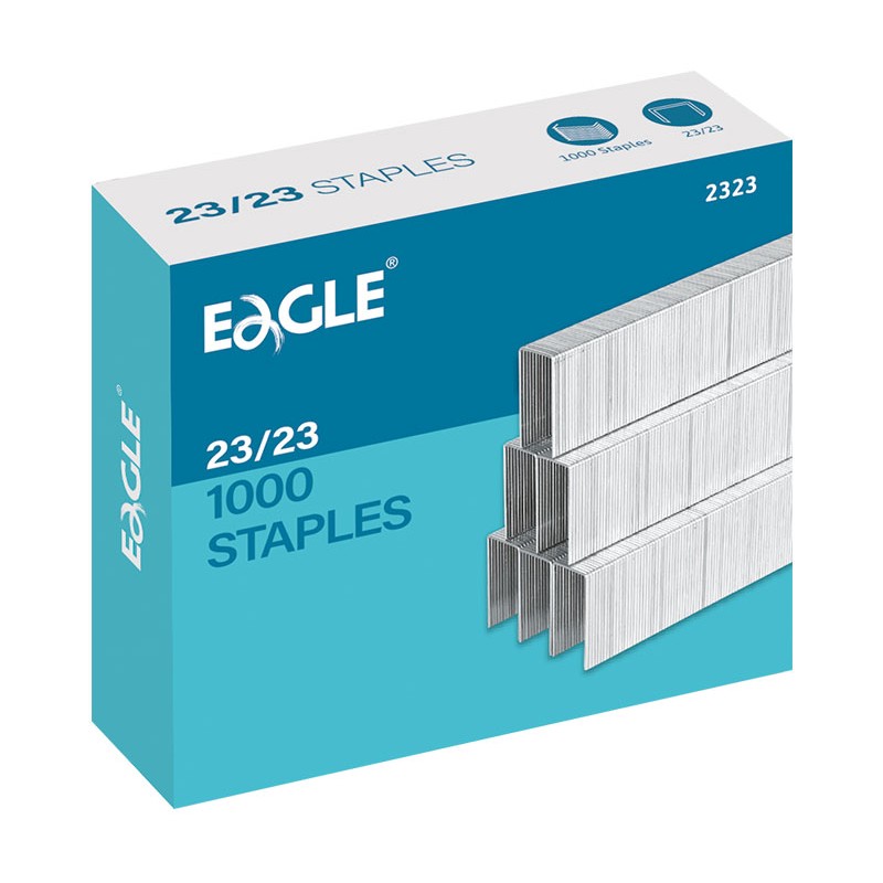 Zszywki 23/23 EAGLE  zszywaja do 200 kartek