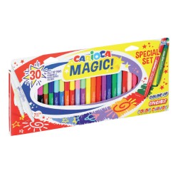 Pisaki CARIOCA Magic ColorUp 30 (43183)- zmieniające kolor, wymazywalne, fluo