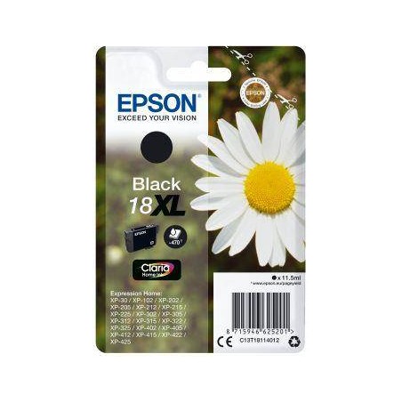 Tusz oryginalny EPSON T1811 C13T18114012 Czarny  11,5 ml