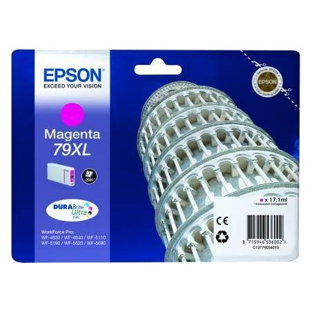 Tusz oryginalny EPSON T7903/79XL C13T79034010 Magenta  17,1 ml