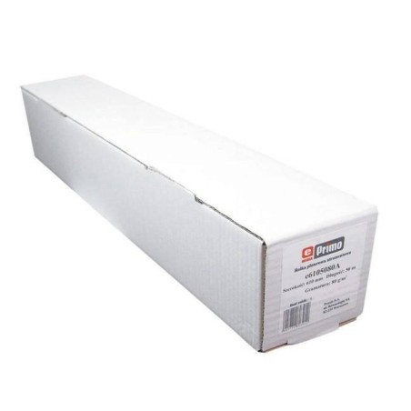 Papier do plotera 610mm x50m 80g EPRIMO Atramentowy e6105080A gilza 50mm