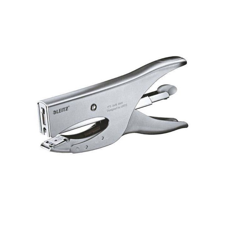 ZSZYWACZ NOŻYCOWY METALOWY LEITZ 5549 55490081 SREBRNY 40 KART.