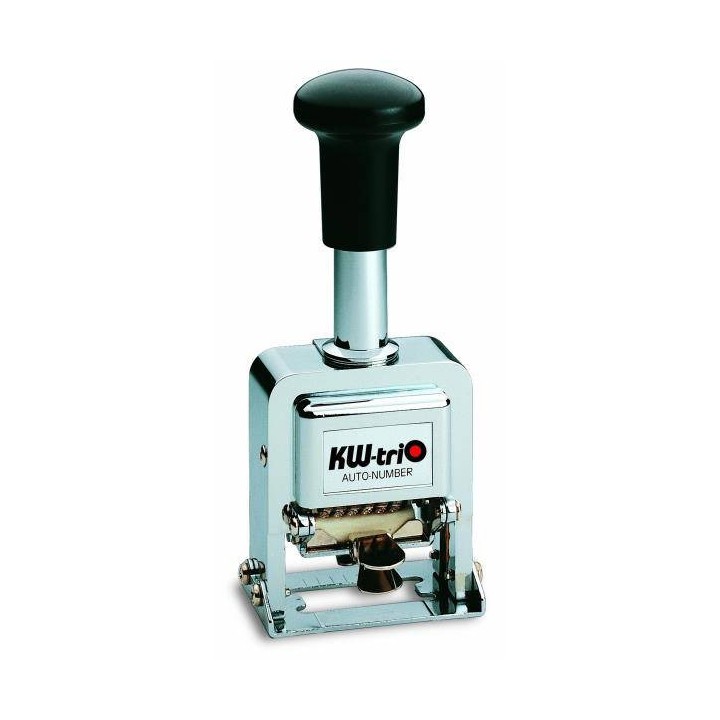 NUMERATOR METALOWY KW-TRIO 02060 6 CYFR