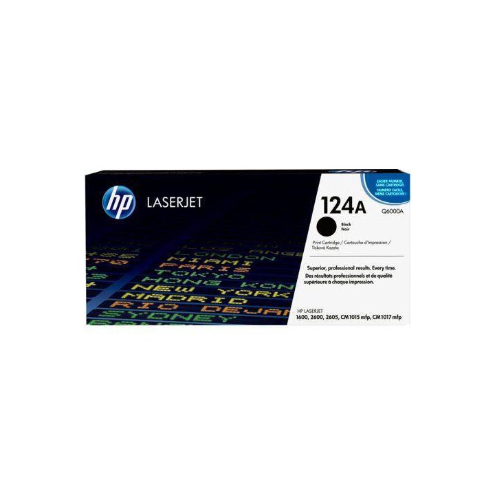 TONER ORYGINALNY HP124A Q6000A CZARNY 2500 STRON