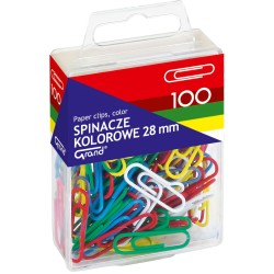 Spinacze kolorowe
