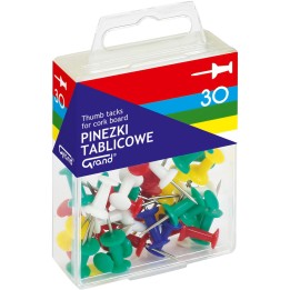 Pinezki tablicowe kolorowe