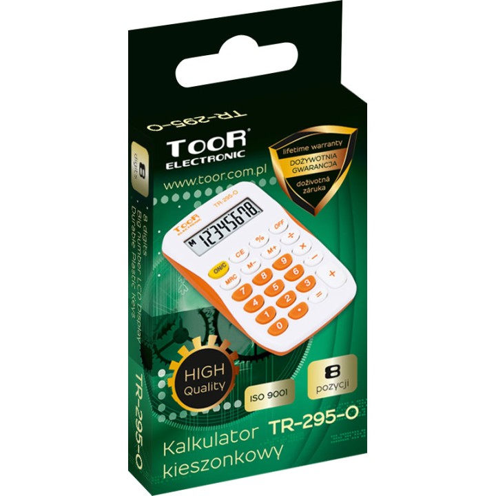 Kalkulator kieszonkowy TR 295