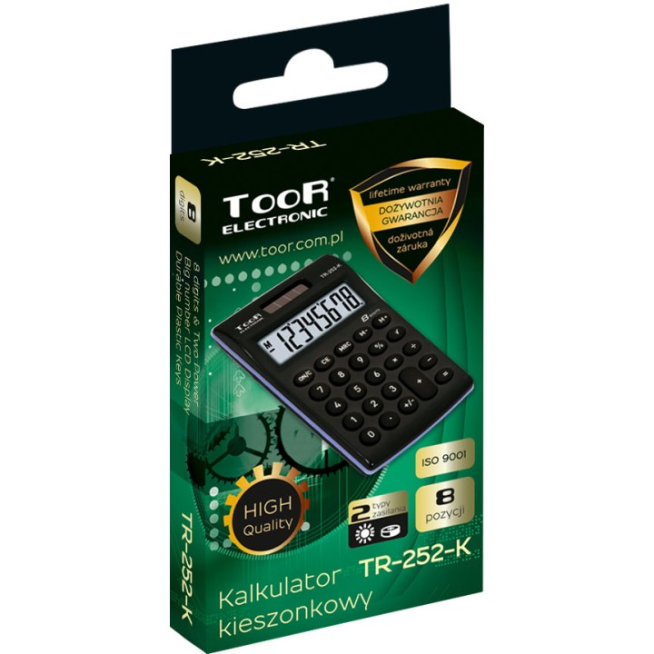 Kalkulator kieszonkowy TR 252