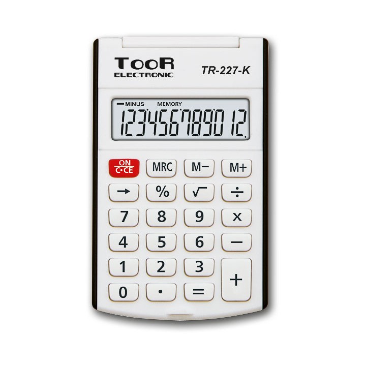 Kalkulator z klapką TR 227