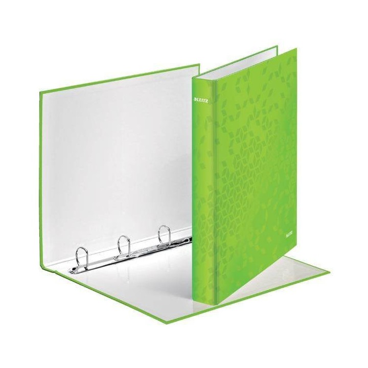 SEGREGATOR A4 LAMINOWANY LEITZ WOW 40MM 42420054 ZIELONY