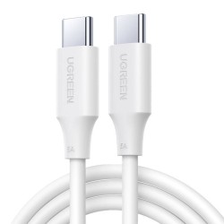 Kabel USB-C do USB-C UGREEN 15172 1m (biały)