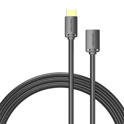 Kabel przedłużający HDMI 2.0 męski do HDMI 2.0 żeński Vention AHCBI 3m, 4K 60Hz, (czarny)