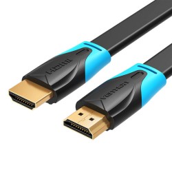 Płaski kabel HDMI Vention VAA-B02-L150, 1,5m, 4K 60Hz (Czarny)