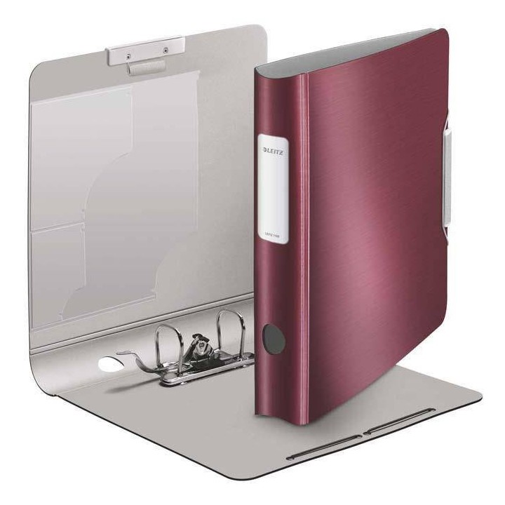 SEGREGATOR A4 POLYFOAM LEITZ STYLE 65MM 11090028 CIEMNO CZERWONY