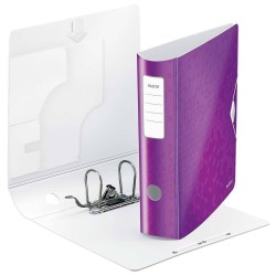 SEGREGATOR A4 PP/POLYFOAM LEITZ WOW ACTIVE 75MM 11060062 FIOLETOWY