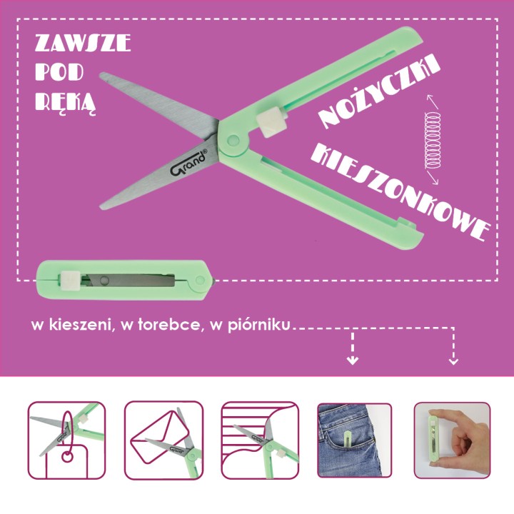 Nożyczki kieszonkowe