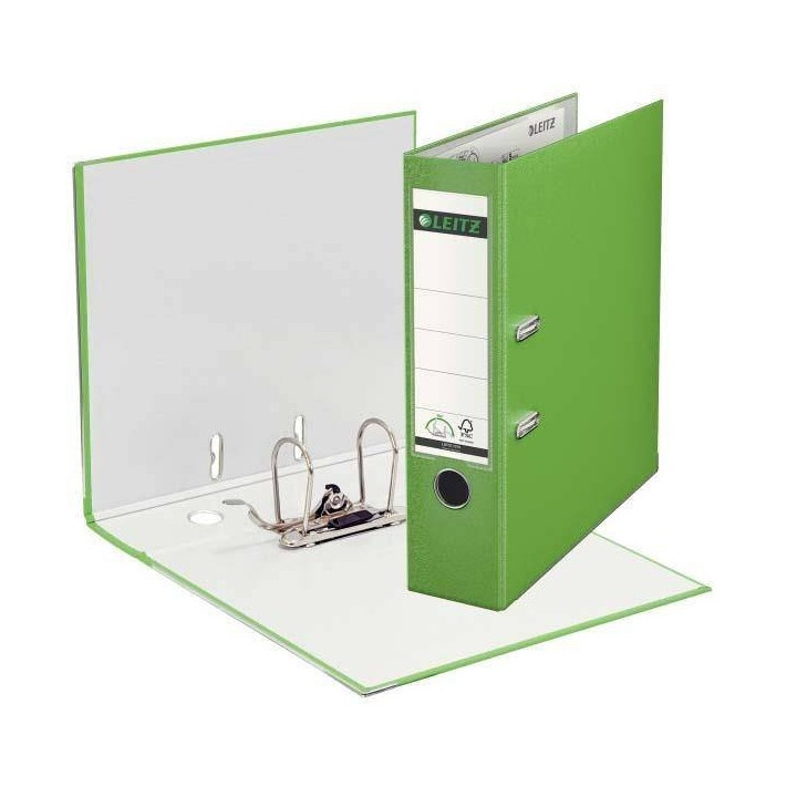 SEGREGATOR A4 PP LEITZ 80MM 10105050 JASNO ZIELONY