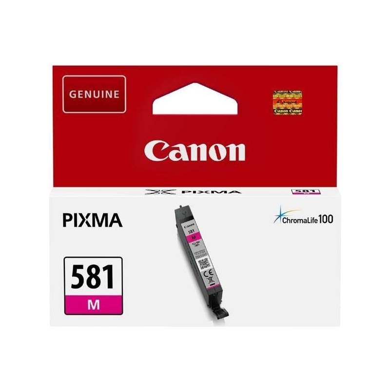 Tusz oryginalny CANON CLI581M 2104C001 Magenta  223 stron