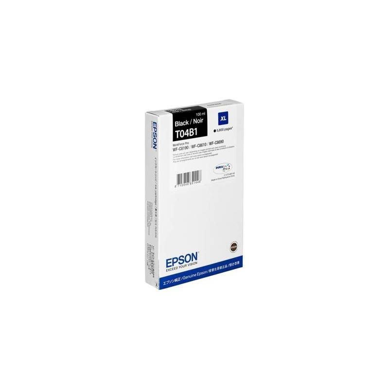 Tusz oryginalny EPSON T04B14 C13T04B140 Czarny  5800 stron