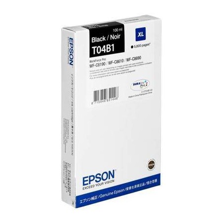 Tusz oryginalny EPSON T04B14 C13T04B140 Czarny  5800 stron