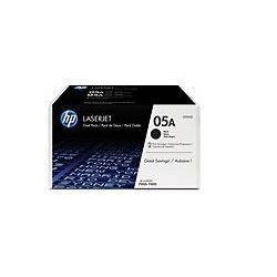 Toner oryginalny HP05A*2 CE505D Czarny 2*2300 stron