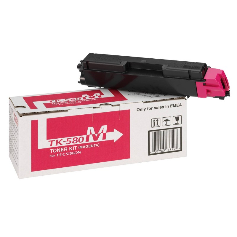 Toner oryginalny KYOCERA TK580M TK580M1T02KTBNL0 Magenta 2800 stron