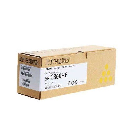 Toner oryginalny RICOH 408187 Yellow 5000 stron