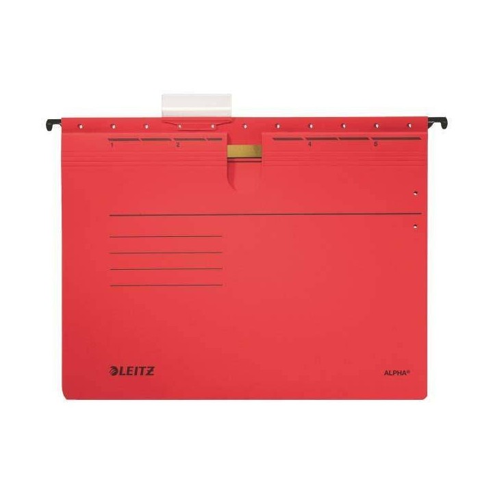 SKOROSZYT ZAWIESZKOWY A4 LEITZ ALPHA ACTIVE 19840125 CZERWONY
