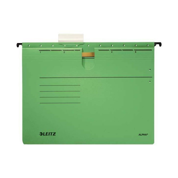 SKOROSZYT ZAWIESZKOWY A4 LEITZ ALPHA ACTIVE 19840155 ZIELONY