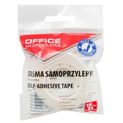 Taśma biurowa 19mmx33m OFFICE PRODUCTS bezbarwna