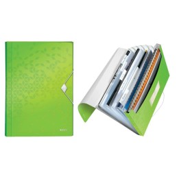 TECZKA SEGREGUJĄCA A4 LEITZ WOW 45890054 ZIELONA PP 6 PRZEGRÓDEK