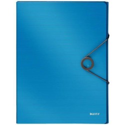 TECZKA Z GUMKĄ A4 LEITZ SOLID 45681030 NIEBIESKA PP 30MM