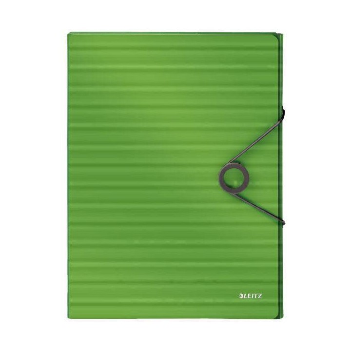 TECZKA Z GUMKĄ A4 LEITZ SOLID 45681050 ZIELONA PP 30MM