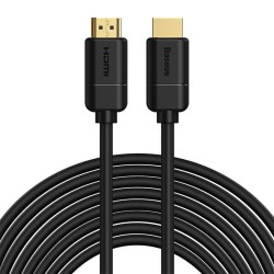 Kabel HDMI 2.0 Baseus, 4K 30Hz, 3D, HDR, 18Gbps, 8m (czarny)