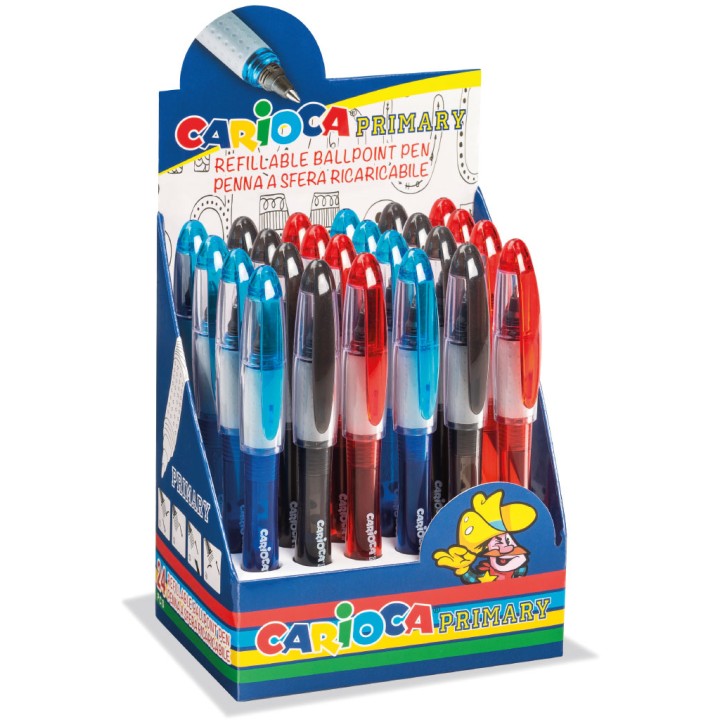 Pióro na naboje CARIOCA PRIMARY