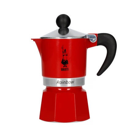 Kawiarka Bialetti Rainbow 1tz Czerwona