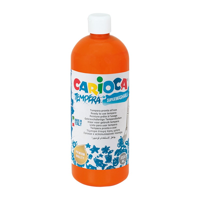 Farba Carioca tempera 1000 ml (KO030/11) pomarańczowy