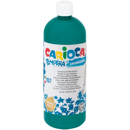 Farba Carioca tempera 1000 ml (KO030/15) zielony morski