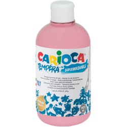 Farba Carioca tempera 500 ml (KO027/09) różowa