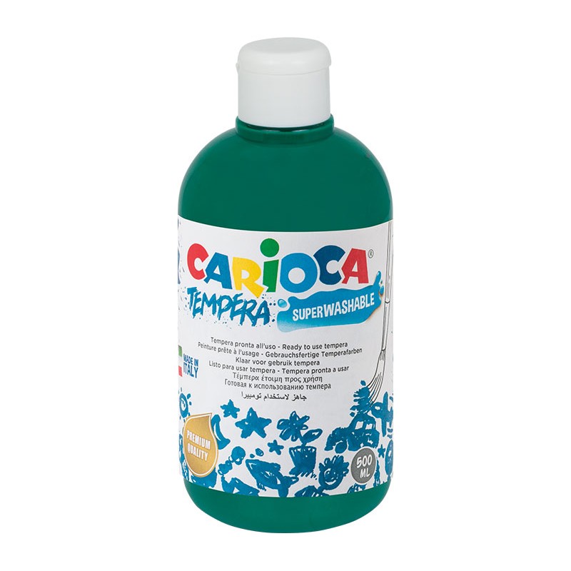 Farba Carioca tempera 500 ml (KO027/15) zielony morski