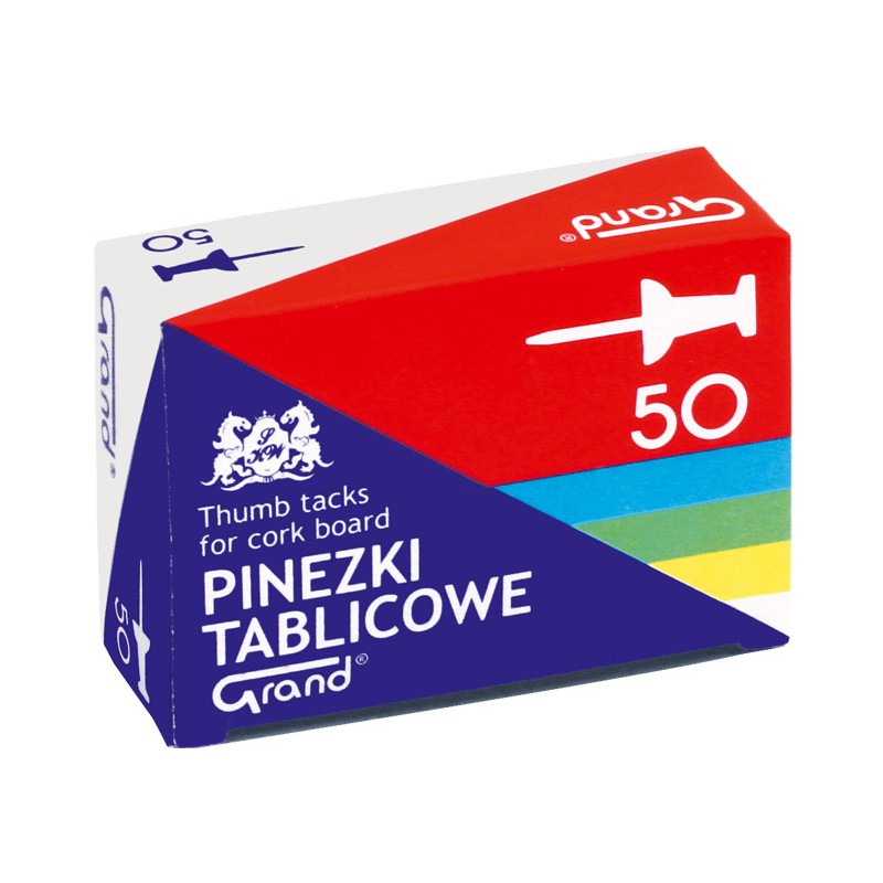 Pinezki GRAND tablicowe op.- 50 szt.