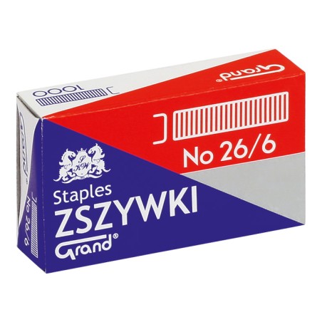 Zszywki 26/6 GRAND &8211 A&822110