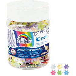 Cekiny confetti GR-C50-14 kwiatek Fiorello słoik 50g