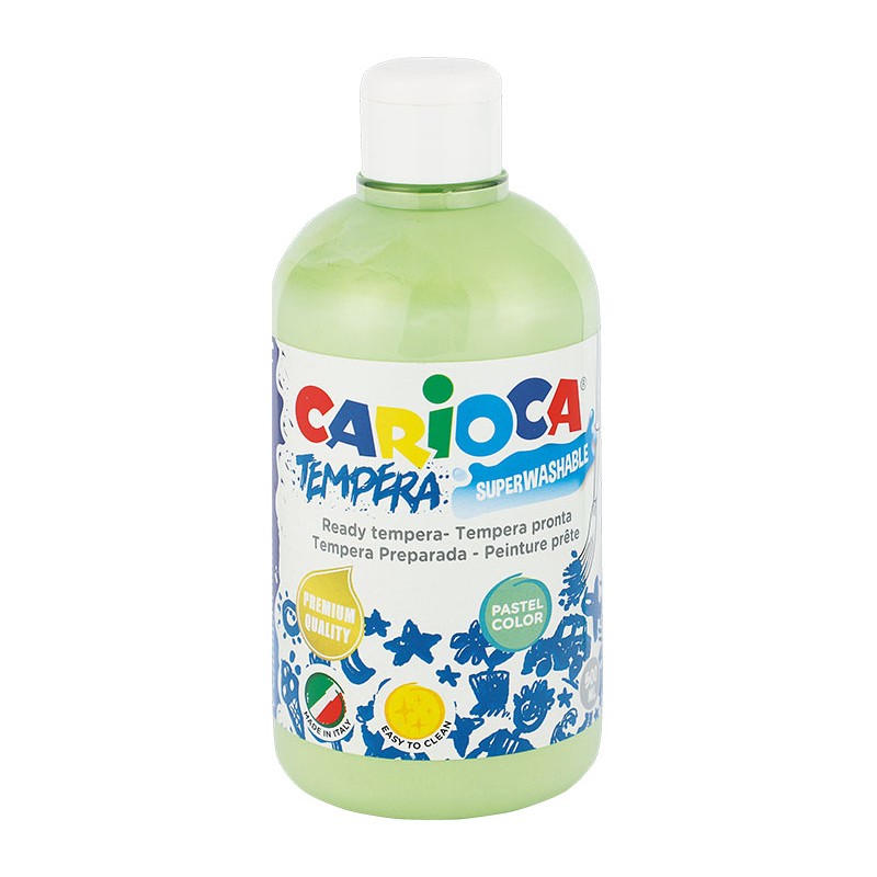 Farba Carioca tempera 500 ml (KO027/43) pastel zielona