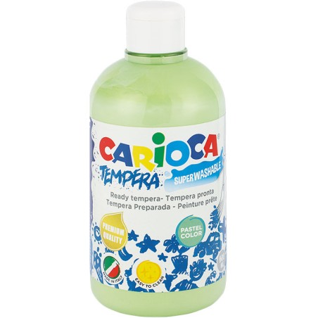 Farba Carioca tempera 500 ml (KO027/43) pastel zielona