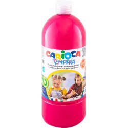 Farba Carioca tempera N 1000 ml (40430/04) różowa ciemna