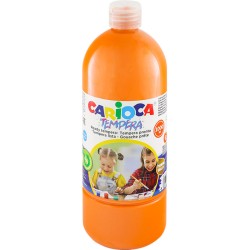 Farba Carioca tempera N 1000 ml (40430/11) pomarańczowa