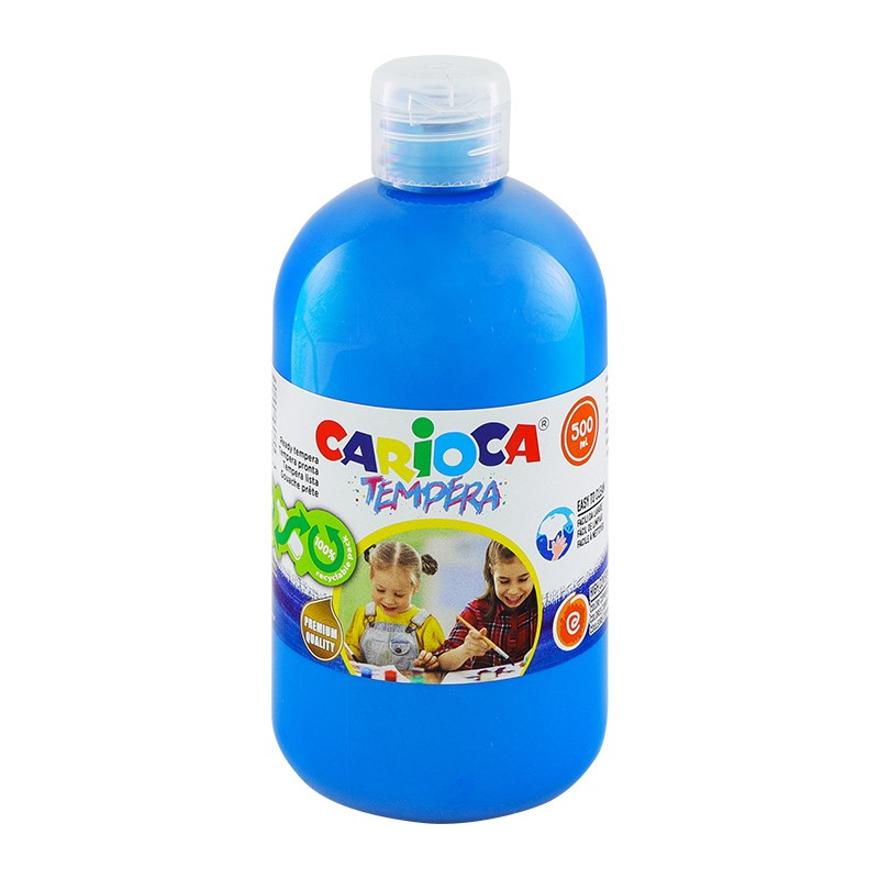 Farba Carioca tempera N 500 ml (40427/05) błękit