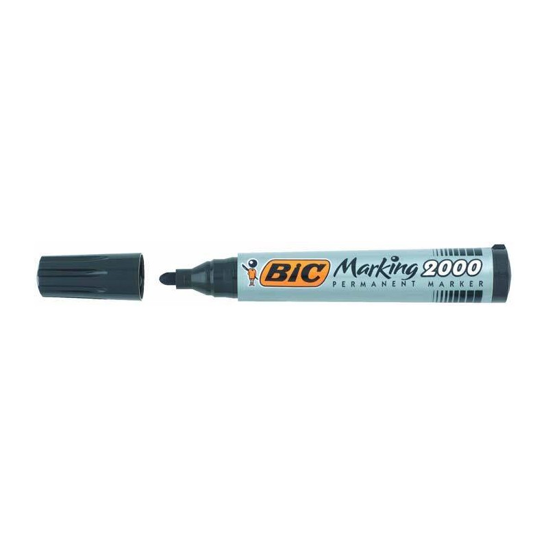 MARKER PERMANENTNY BIC MARKING 2000 ECOLUTIONS 8209153 CZARNY OKRĄGŁA 1.7MM